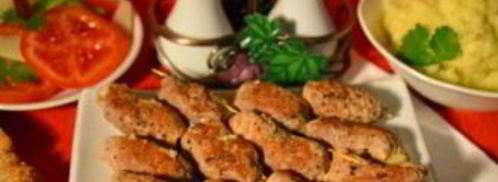 свиные рулетики с сыром. Шаг 8