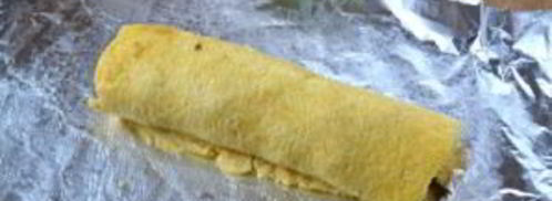 сырный рулет на новый год. Шаг 8