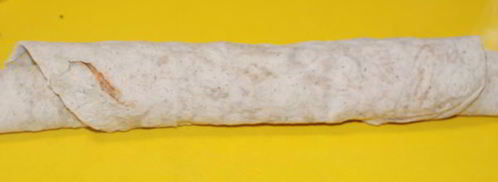 теплые рулетики с мясом и грибами. Шаг 4