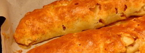 яблочный рулет из творожного теста. Шаг 5