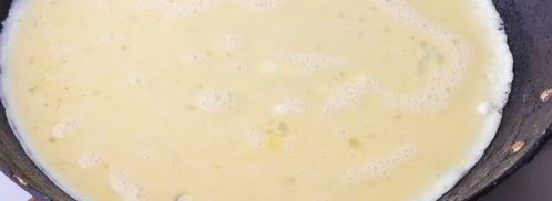 яичный рулет с грибами. Шаг 8