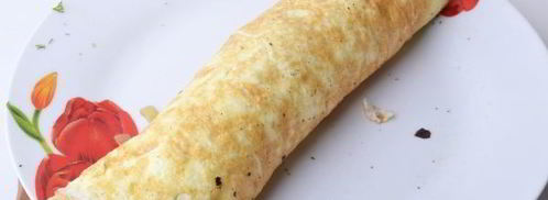 яичный рулет с грибами. Шаг 11