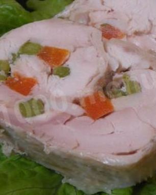 Руляда из курицы