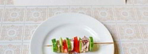 рыбная закуска на шпажках. Шаг 4