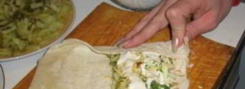 шаурма по-домашнему. Шаг 6