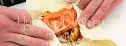 шаурма с курицей. Шаг 2