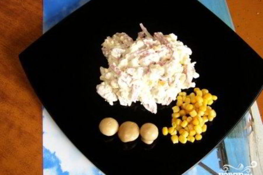 Рецепт сосиски в горчичном соусе