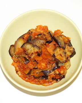 Соте из баклажанов