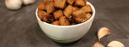 сухарики с чесноком. Шаг 5