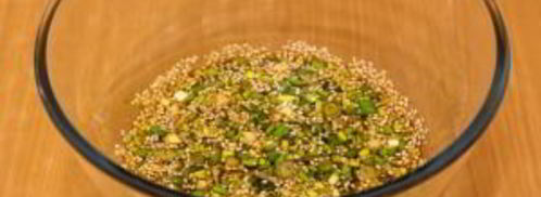 свинина, маринованная в соевом соусе и зеленом луке. Шаг 3