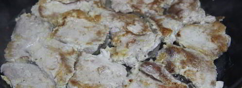 свинина, маринованная в яйцах. Шаг 6