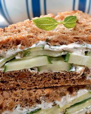 Английские сэндвичи с огурцами