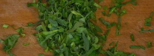 сэндвич с говядиной, грибами и сельдереем. Шаг 6