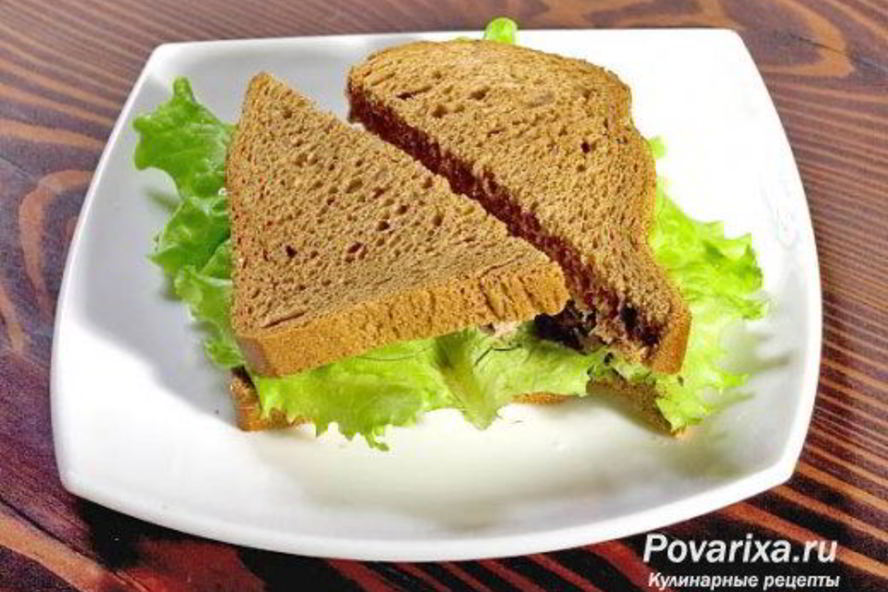 Рецепт сэндвич с тунцом