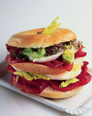 Сэндвич с ветчиной