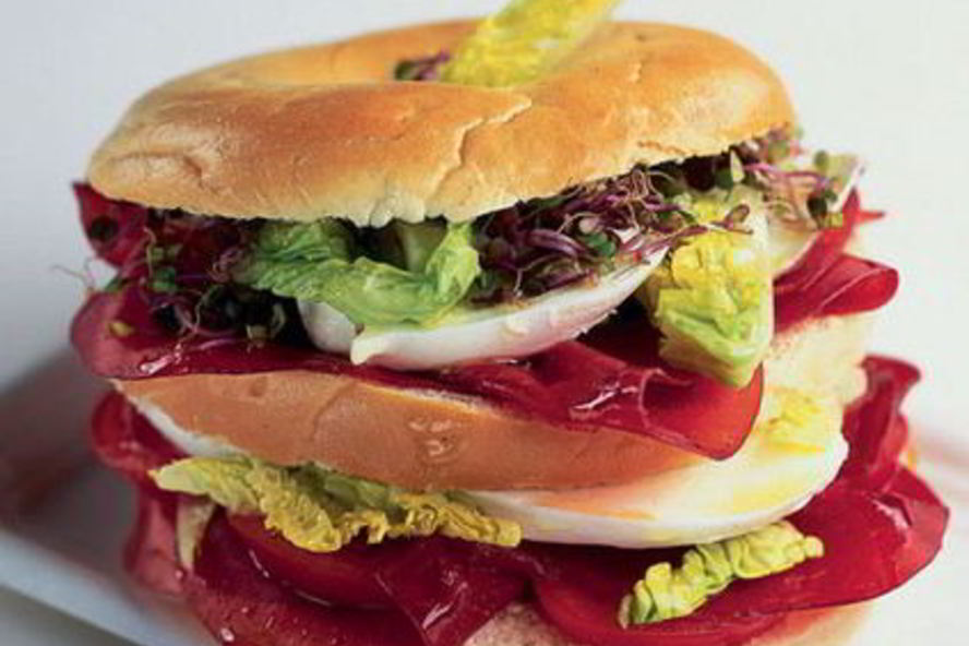 Рецепт сэндвич с ветчиной