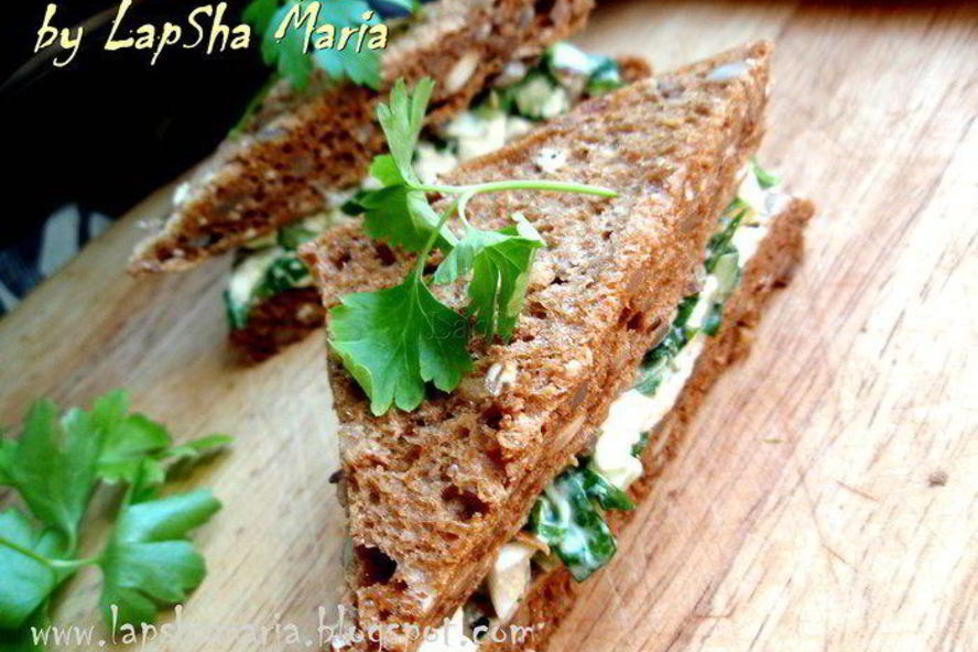 Рецепт сэндвич с яичным салатом