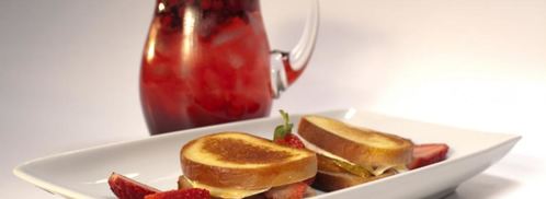 сэндвичи с фруктами, шоколадом и сыром бри. Шаг 6