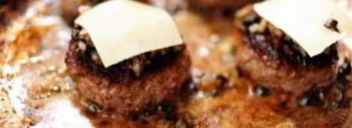 сэндвичи с говядиной, грибами и швейцарским сыром. Шаг 4