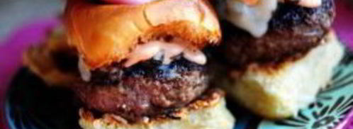 сэндвичи с говядиной, грибами и швейцарским сыром. Шаг 5