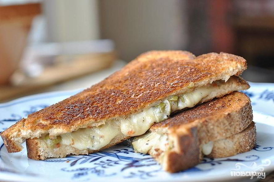 Рецепт сэндвичи с оливками и сыром