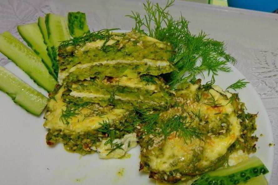 Рецепт сырно-капустный сэндвич этюд в зеленых тонах