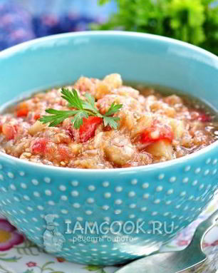 Сырая икра из баклажанов