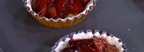 ароматные тарталетки со сливами. Шаг 7