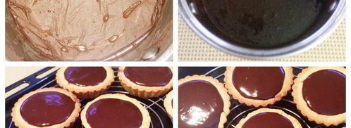 миндальные тарталетки с шоколадной начинкой. Шаг 7