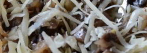 начинка для тарталеток с грибами. Шаг 3