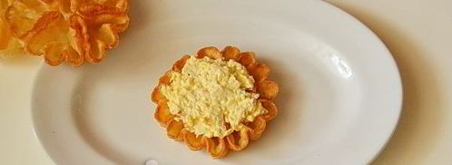 новогодние тарталетки с семгой. Шаг 12