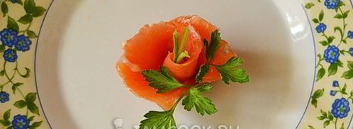 новогодние тарталетки с семгой. Шаг 10