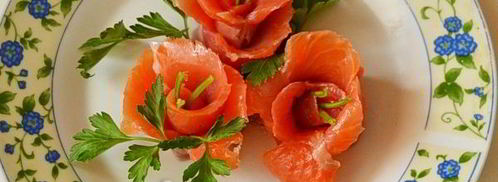 новогодние тарталетки с семгой. Шаг 11