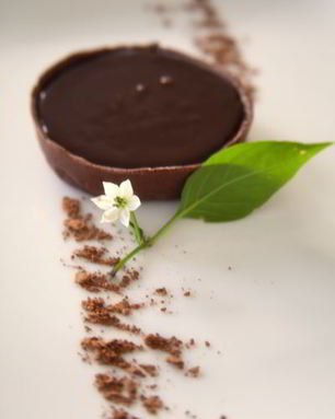 Шоколадные тарталетки с шоколадно-кофейным кремом