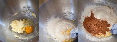 шоколадные тарталетки с шоколадно-кофейным кремом. Шаг 2