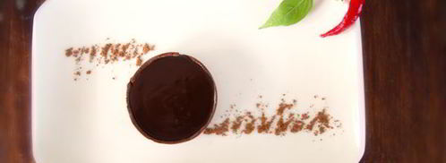 шоколадные тарталетки с шоколадно-кофейным кремом. Шаг 7