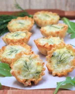 Тарталетки с горбушей