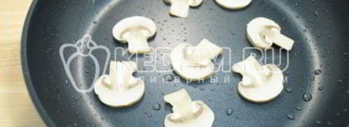 тарталетки с грибами праздничные. Шаг 5