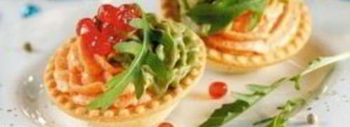 тарталетки с икрой и маслом. Шаг 5