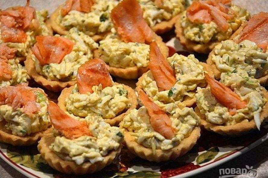 Рецепт тарталетки с начинкой