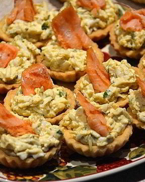 Тарталетки с начинкой