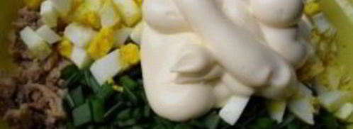 тарталетки с печенью трески и яйцом. Шаг 6