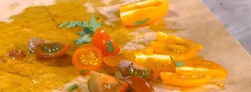 тарталетки с рикоттой и помидорами черри. Шаг 8