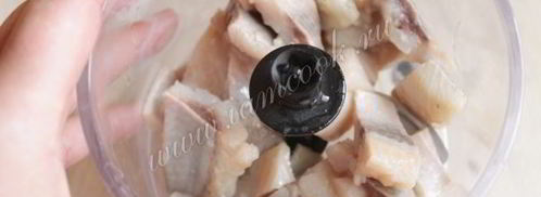 тарталетки с сельдью и творогом. Шаг 4