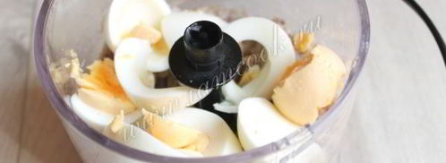 тарталетки с сельдью и творогом. Шаг 5