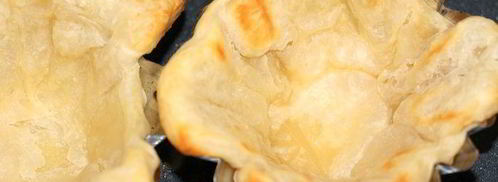 тарталетки с тыквой и фетой в сливочно-шпинатной заливке. Шаг 2