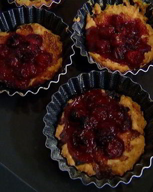 Тарталетки с вишней