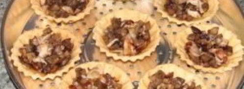 тарталетки запеченные с начинкой. Шаг 3