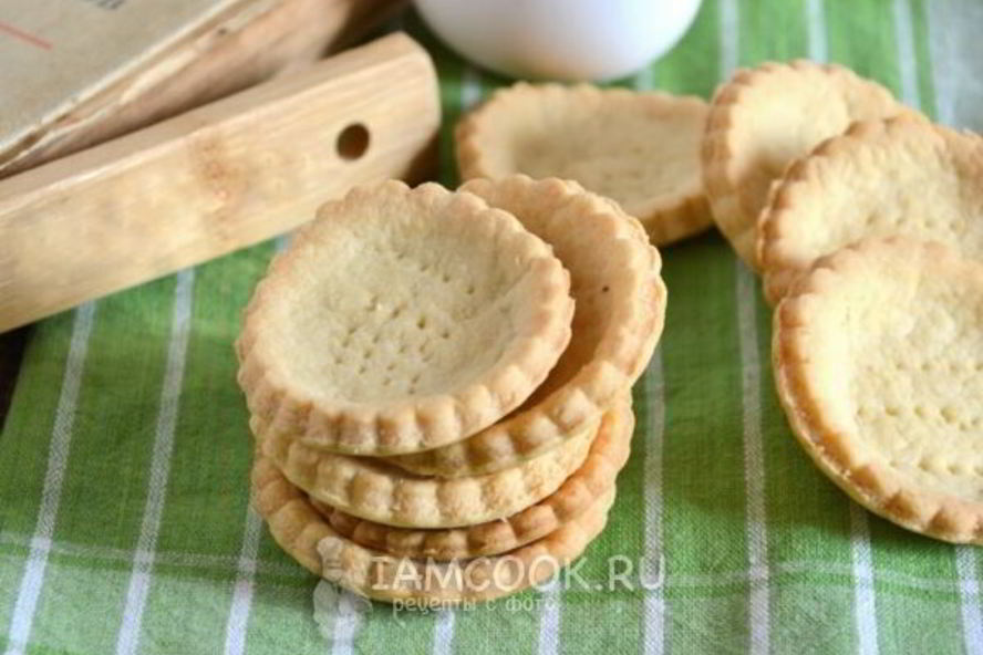 Рецепт тесто для тарталеток и закусочных корзиночек