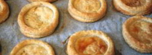 творожные тарталетки с куриным салатом. Шаг 4